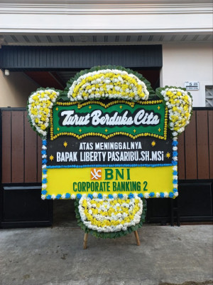 Papan Bunga Duka di Sidorejo Lor