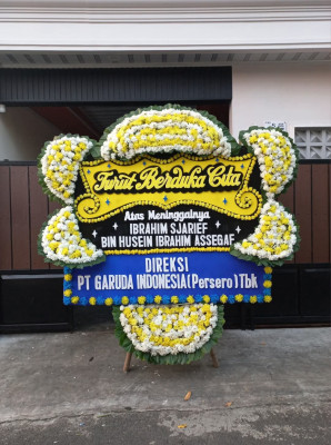 Papan Bunga Duka di Sidorejo Lor