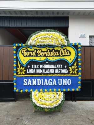 Papan Bunga Duka di Sidorejo Lor