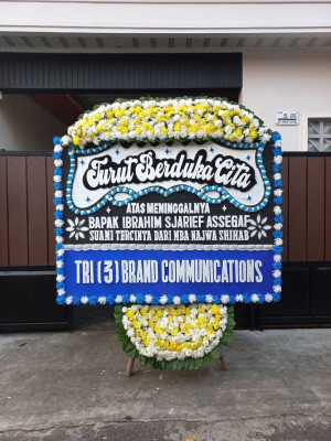 Papan Bunga Duka di Sidorejo Lor